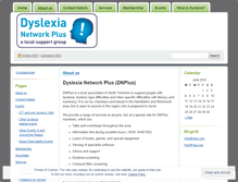 Tablet Screenshot of dyslexianetworkplus.org.uk
